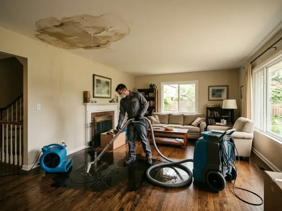 attic-pipe-burst-ceiling-drip-008 — frequently asked questions, Water Damage Restoration & Carpet Care in Channelview, TX